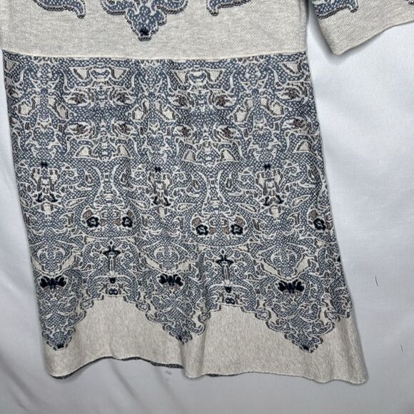 Peruvian Connection Pina Cotton Pullover Knot Sweater Dress. Size Large. - Picture 3 of 8